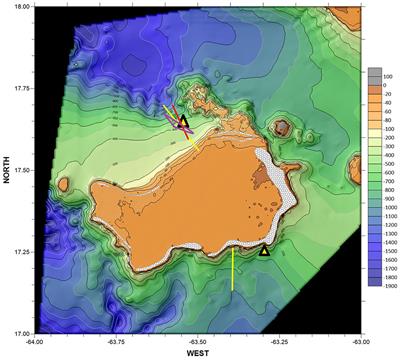 Internal Wave Observations Off Saba Bank